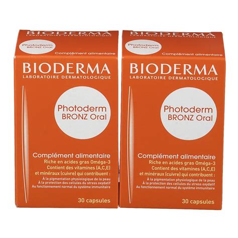 Buy Photoderm Bronz Oral Sun Preparation 2 units Bioderma.